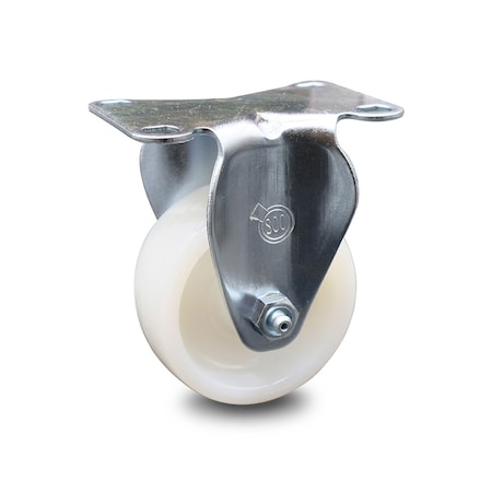 Service Caster 3 Inch Nylon Wheel Rigid Top Plate Caster SCC-20R314-NYS